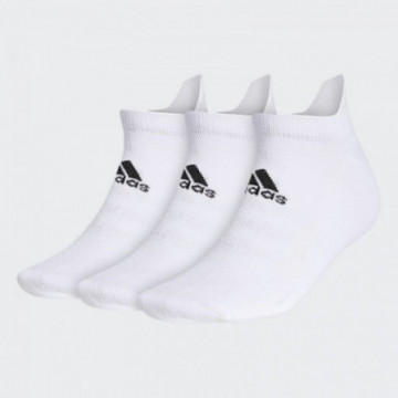Adidas ponožky 3 Pack Ankle - bílé