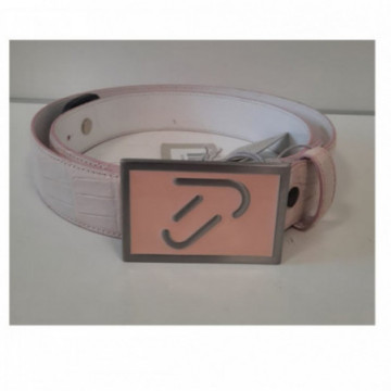 Ian Poulter pásek s přezkou Detachable - růžový XL