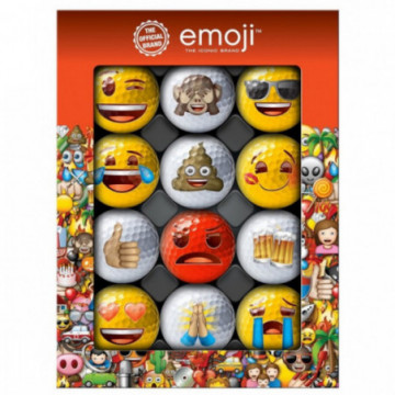 EMOJI ball 12PK Novelty...