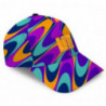 Loudmouth čepka All-Over Cap Razzberry Swirl