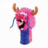 Daphnes headcover zvíře - Dragon Pink - Růžový drak