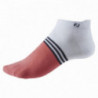 FootJoy W ponožky ProDry Lightweight Fashion Roll Tab - bílo červené
