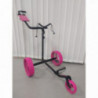 JuCad vozík elektrický Carbon Travel 2.0- růžová kolečka