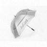 JuCad deštník Windproof stříbrný s UV ochranou