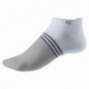 FootJoy W ponožky ProDry Lightweight Fashion Roll Tab - bílo šedé