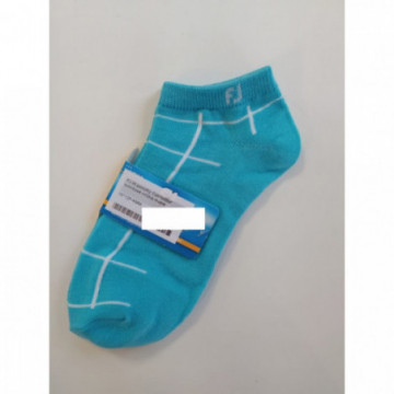 FootJoy W ponožky ComfortSof kotníkové - mřížka modré