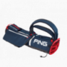Ping bag pencil Moonlite - modro červený