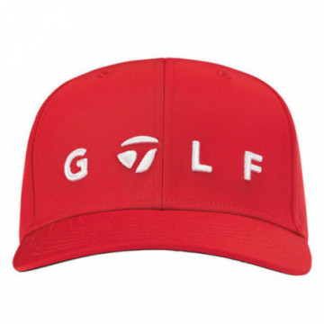 TaylorMade kšiltovka Golf Logo - červená