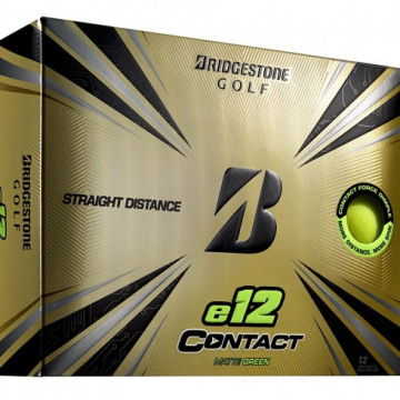 Bridgestone balls e12 Contact - Green (zelené) 3-plášťové 3ks