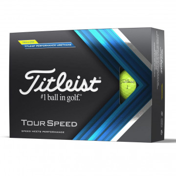 Titleist ball Tour Speed - Yellow 2022 3ks