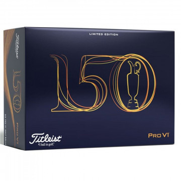 Titleist ball PRO V1 The Open 2022 6 ks Limited Edition