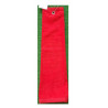 Silverline ručník Tri-fold - červený s karabinkou
