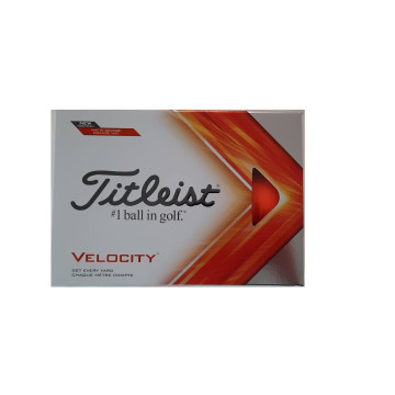 Titleist ball Velocity - Orange (oranžové) 2022 3ks