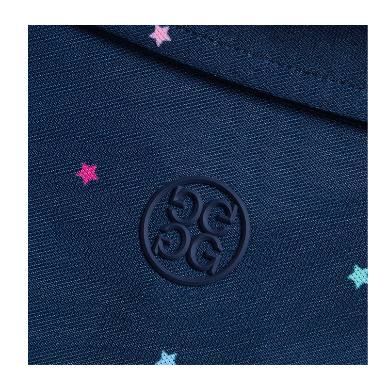 G/FORE polo Mini Stars - tmavě modré | Golf Arts s.r.o.