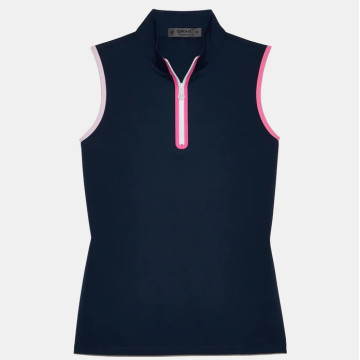 G/FORE W polo Mock Neck -...