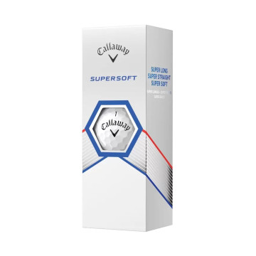 Callaway balls Supersoft 23 - 2-plášťové 3ks