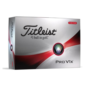 Titleist ball PRO V1x - High Numbers (5,6,7,8) 12ks   2023