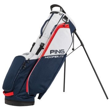 Ping bag stand Hoofer Lite 231 - Navy/Platinum/Red (tm.modro/šedo/červený)