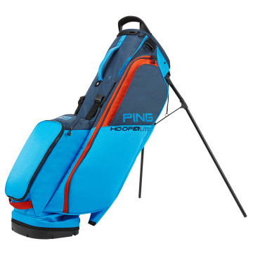Ping bag stand Hoofer Lite 231 - Light Blue/Dark Sea/Sunkiss (modro/červený)