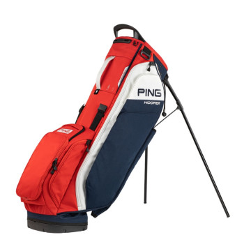 Ping bag stand Hoofer 231 - Navy/Red/White (tm.modro/červeno/bílý)