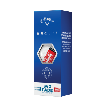 Callaway balls ERC Soft 23 - 360 FADE 3-plášťové 3ks