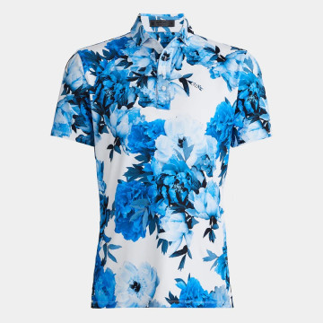 G/FORE polo Photo Floral -...