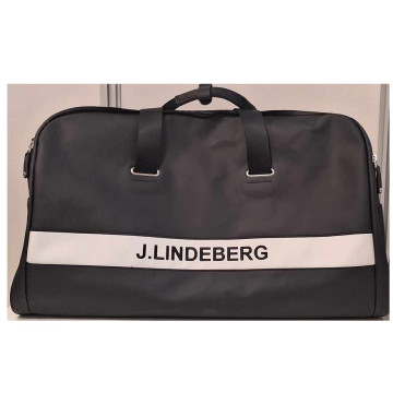 J.Lindeberg taška Garment - černo bílý