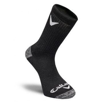 Callaway ponožky Sports Crew 3Pack 24 - černé