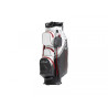 JuCad bag cart Aquastop Plus - černo bílo červený