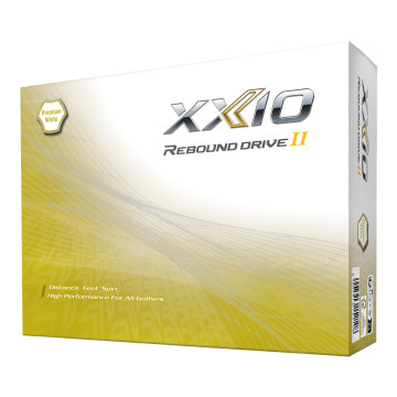 XXIO balls Rebound Drive II - Pearl White (bílé) 3-plášťové 3ks