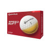 TaylorMade balls Speed Soft 2-plášťový 3ks - bílé