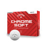 Callaway balls Chrome Soft 24 - bílé 3-vrstvé 3ks