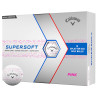 Callaway balls Supersoft 23 - Pink Splatter 360 2-plášťové 3ks
