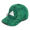 Adidas kšiltovka Tour Print - tmavě zelená