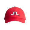 J.Lindeberg kšiltovka Angus AW24 - červená
