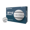 TaylorMade balls TP5 24 Stripe 5-plášťový 3ks - bílé