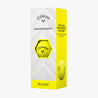 Callaway balls Supersoft 25 - Yellow (žluté) 2-plášťové 3ks