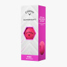 Callaway balls Supersoft 25 - Pink (růžové) 2-plášťové 3ks