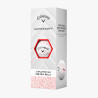 Callaway balls Supersoft 25 - Red Splatter 2-plášťové 3ks