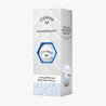 Callaway balls Supersoft 25 - Blue Splatter 2-plášťové 3ks