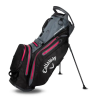 Callaway bag stand Fairway 14 HyperDry 25 - černo šedo růžový