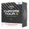 Callaway balls Chrome Tour X 24 - Triple Track bílé 4-plášťové 3+1 dozen zdarma (48ks)