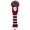 Callaway headcover Pom Pom 25 driver - červený