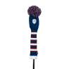 Callaway headcover Pom Pom 25 dřevo - tmavě modrý