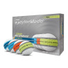 TaylorMade balls Tour Response 25 3-plášťový 12ks - STRIPE NEON MULTI PACK