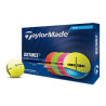 TaylorMade balls Distance+ 25 2-plášťový 12ks - MULTI PACK