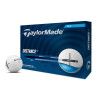 TaylorMade balls Distance+ 25 2-plášťový 3ks - bílé