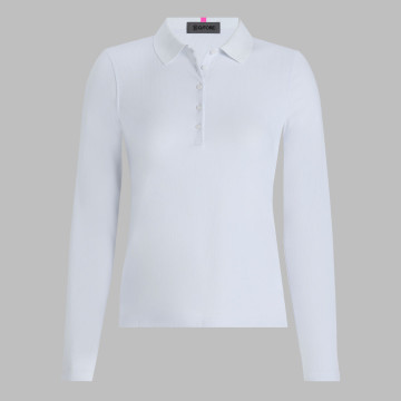 G/FORE W polo Ribbed Tech...