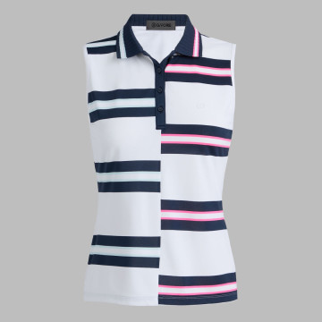 G/FORE W polo Engineered...