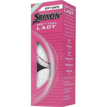 Srixon ball Soft Feel Lady...